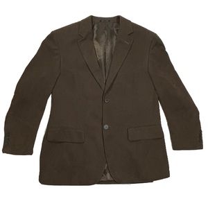 Chocolate Brown Via Europa Blazer